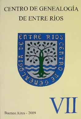 Centro de Genealogía de Entre Ríos VII