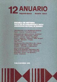 Anuario. Escuela de Historia. Nº 12.1986-87