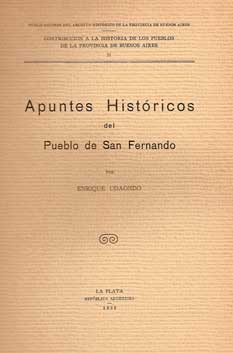 Apuntes historicos del pueblo de San Fernando
