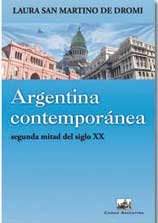 Argentina contemporanea. Segunda mital del siglo XX