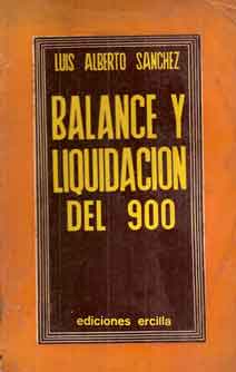 Balance y liquidación del 900