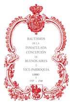 Bautismos de la Inmaculada Concepción de Buenos Aires - Vice-par