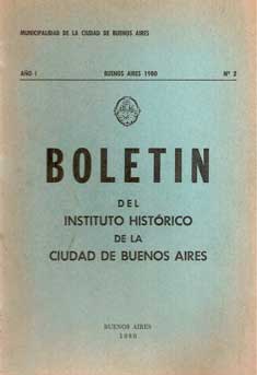 Boletín del Instituto Histórico de la ciudad de Buenos Aires