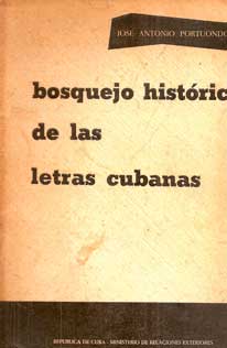 Bosquejo histórico de las letras cubanas