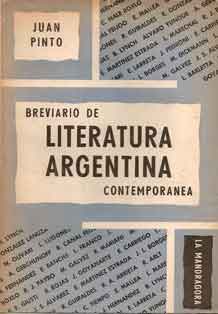 Breviario de Literatura Argentina Contemporánea. Con una ojeada
