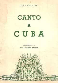 Canto a Cuba. Introducción de Luis Guidiño Kramer. 1º Edición