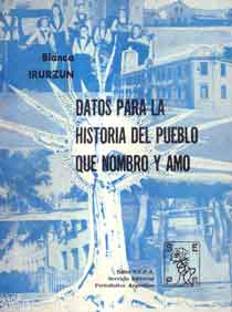 Datos para la historia del pueblo que nombro y amo (La Banda, St