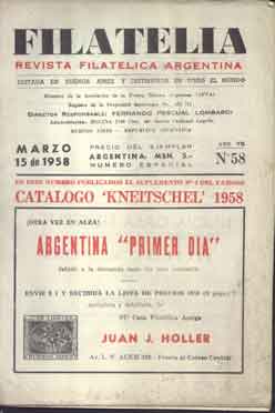 Revista Filatelia Argentina