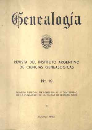 Genealogía (Revista. Nro. 19)
