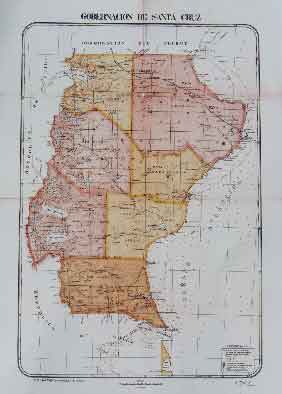 Gobernación de Santa Cruz [Mapa]
