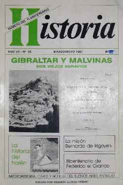 Historia Año VII N° 25. Marzo-Mayo 1987