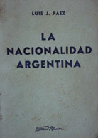 La nacionalidad argentina