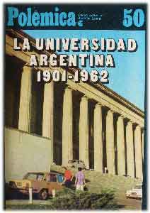 La Universidad Argentina 1901-1962