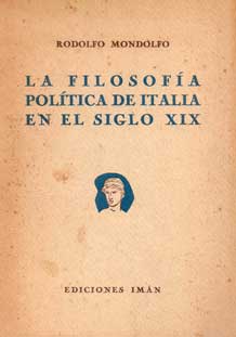La filosofía política de Italia en el siglo XIX