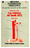 Los crímenes de Tandil, 1872