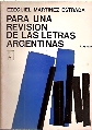 Para una revisión de las letras argentinas. Prolegómenos compila