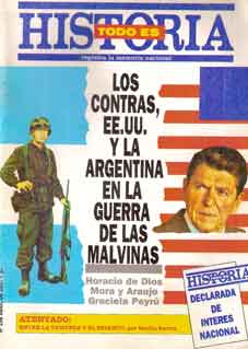 Los contras, EE.UU. y la Argentina en la Guerra de las Malvinas