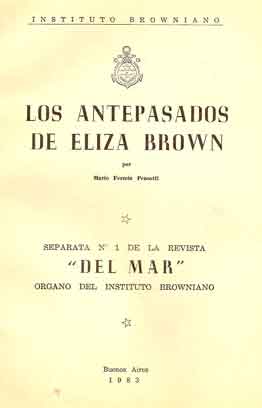 Los antepasados de Eliza Brown