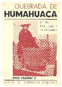 Quebrada de Humahuaca. Bienes Culturales Populares