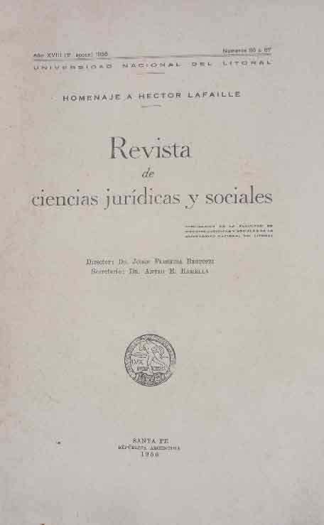 Revista de Ciencias Jurídicas y Sociales N° 86/87