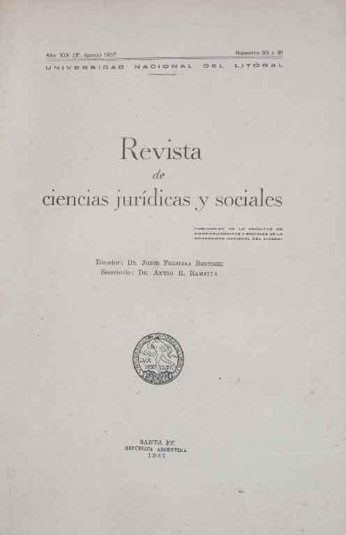 Revista de Ciencias Jurídicas y Sociales N° 90/91