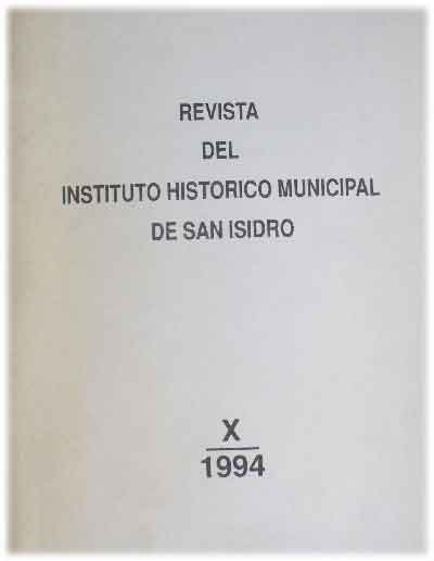 Revista del Instituto Histórico Municipal de San Isidro - X - 19