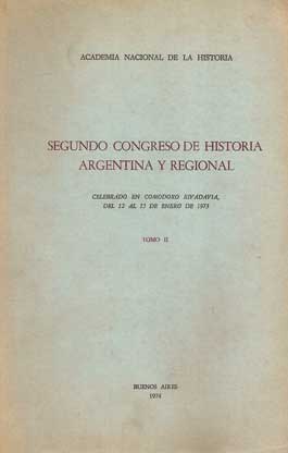 Segundo Congreso de Historia Argentina y Regional. Tomo III