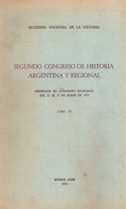 Segundo Congreso de Historia Argentina y Regional. Tomo II