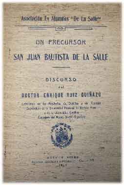 Un Precursor San Juan Bautista de La Salle