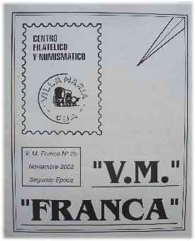 V.M. Franca (Centro Filatélico y Numismático Villa María Cba.